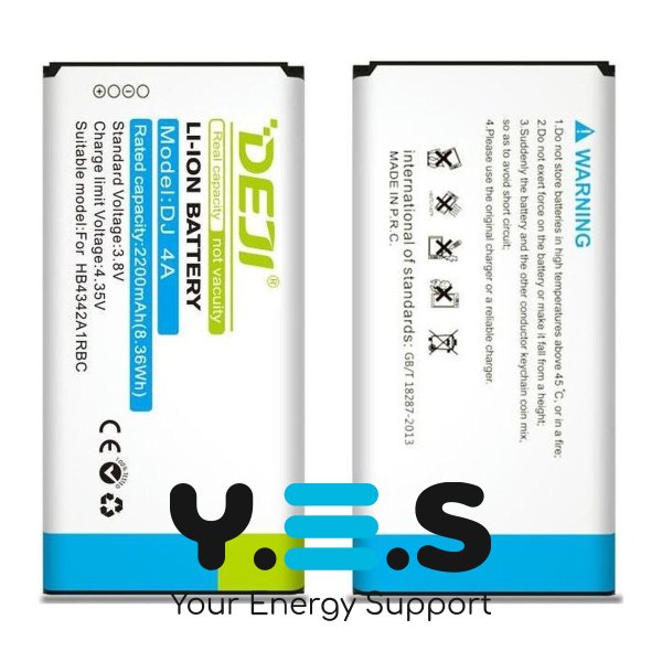 Акумулятор Huawei HB4342A1RBC DEJI для Honor 4A Y5 II Y6 2200 mAh