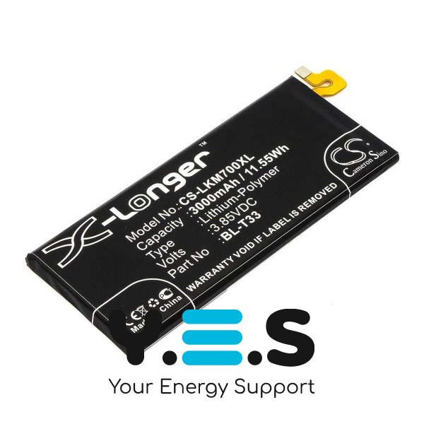Батарея X-Longer BL-T33 CS-LKM700XL для LG Q6 M700 Q6 Plus M700AN 3000 mAh