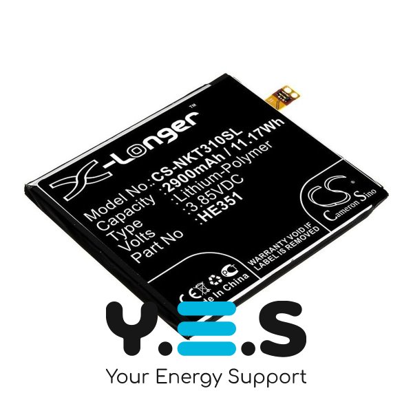 Батарея  X-Longer HE351 CS-NKT310SL для Nokia Nokia 3.1 2900 mAh