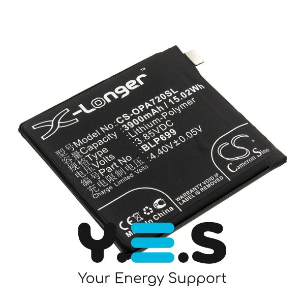 Батарея X-Longer BLP699 CS-OPA720SL для OnePlus 7 Pro 3900 mAh