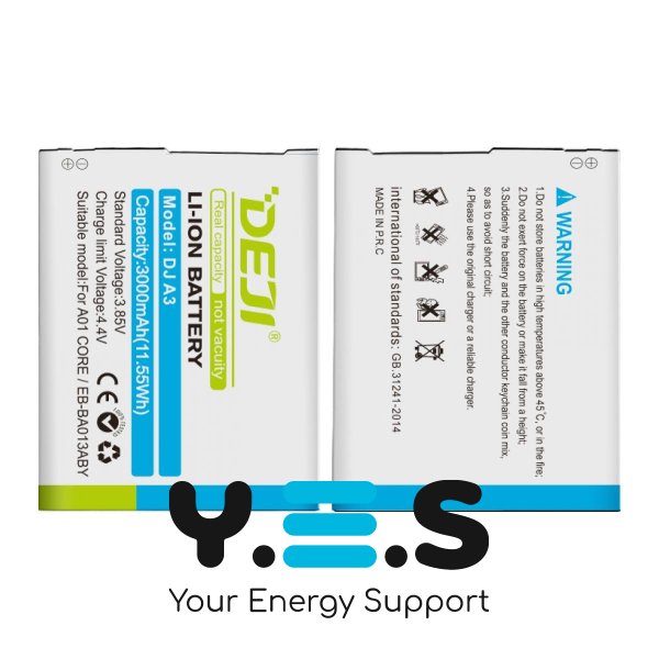 Батарея DEJI Samsung EB-BA013ABY для Galaxy A01 Core SM-A013 3000 mAh