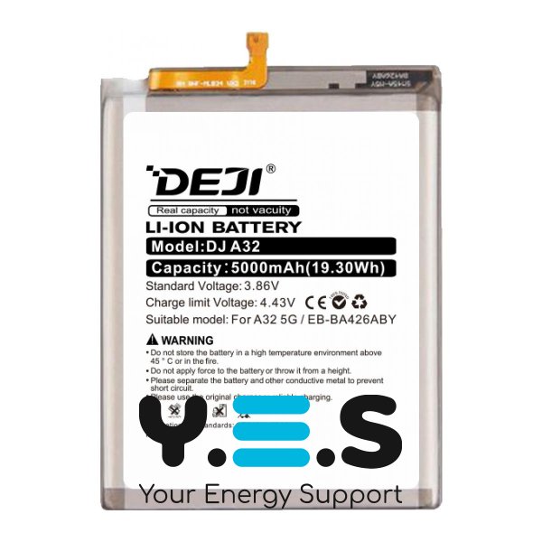 Батарея DEJI Samsung EB-BA426ABY для Galaxy A32 2021 Galaxy A42 2020 5000 mAh