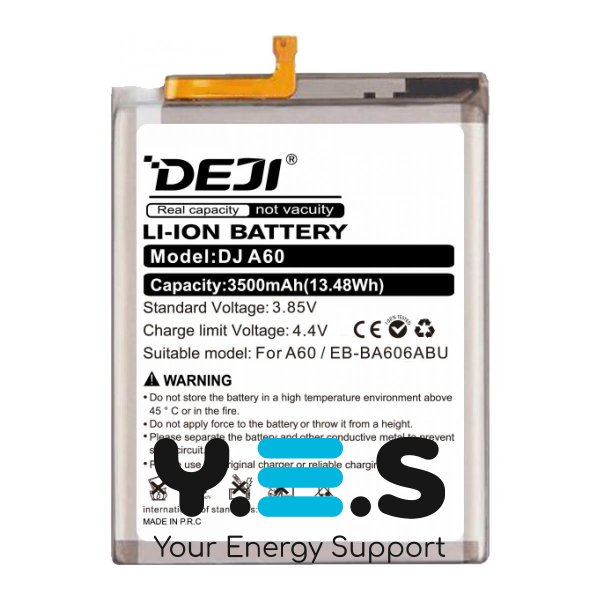 Батарея DEJI Samsung EB-BA606ABU для Galaxy A60 2019 SM-A606 3500 mAh