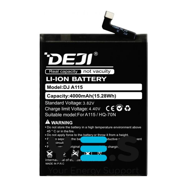 Батарея DEJI Samsung HQ-70N для Galaxy A11 2020 SM-A115 4000 mAh