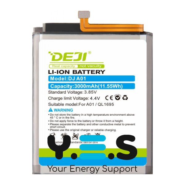 Батарея DEJI Samsung QL1695 для Galaxy A01 2019 SM-A013 3000 mAh