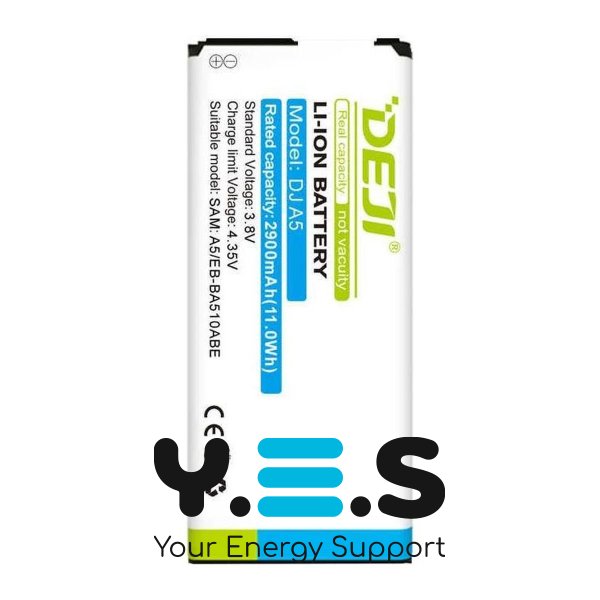 Акумулятор Samsung EB-BA510ABE DEJI для Galaxy A5 2016 SM-A510 SM-A5100 2900 mAh