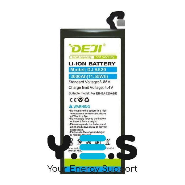 Акумулятор Samsung EB-BA520ABE DEJI для Galaxy A5 2017 SM-A520 3000 mAh