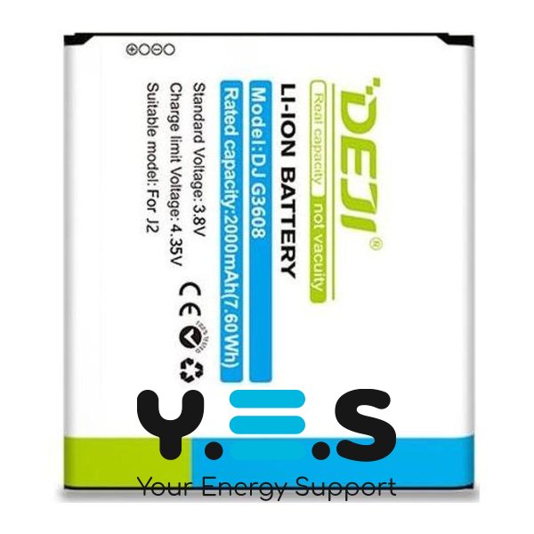 Акумулятор Samsung EB-BG360CBC DEJI для Galaxy Core Prime SM-G361h G360 Galaxy J2 SM-J200 2000 mAh