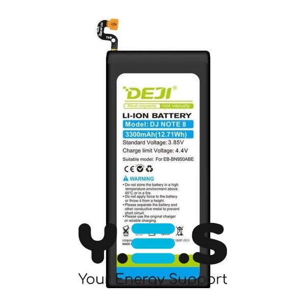 Акумулятор Samsung EB-BN950ABE DEJI для Galaxy Note 8 SM-N950 SM-N9500 3300 mAh