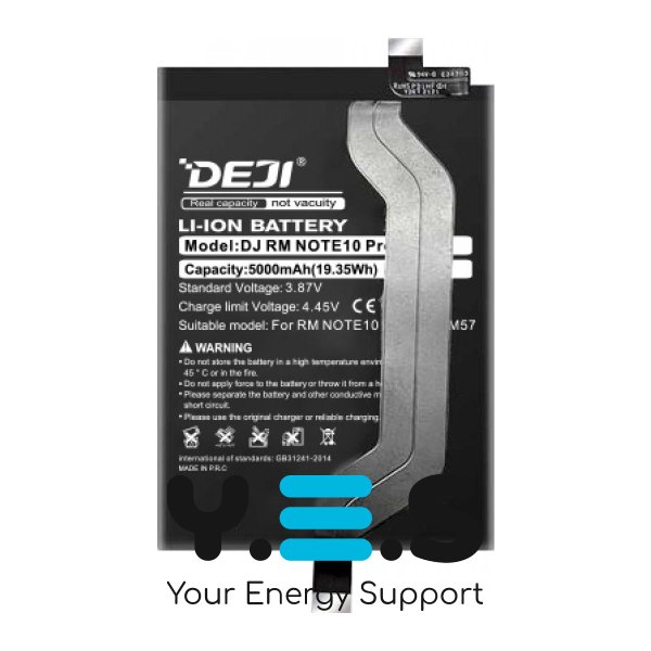 Батарея DEJI Xiaomi BM57 для Redmi Note 10 Pro POCO X3 GT 5000 mAh