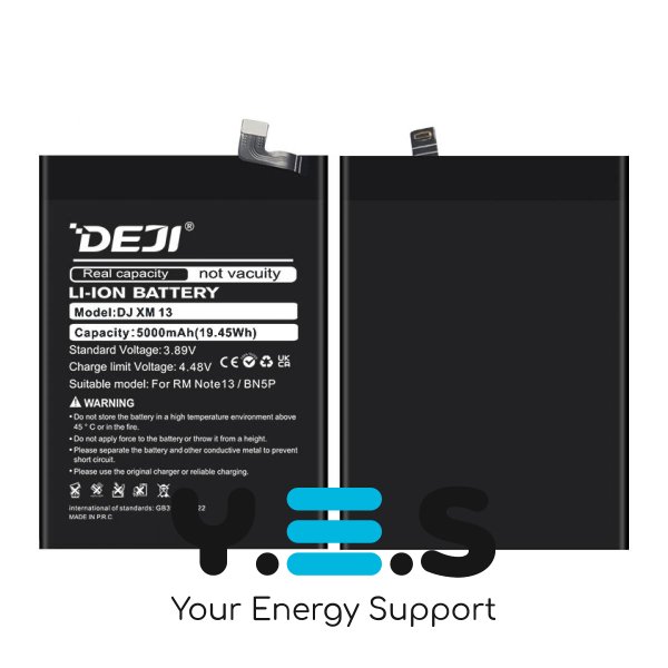 Батарея  Xiaomi BN5P DEJI для Redmi Note 13 5000 mAh