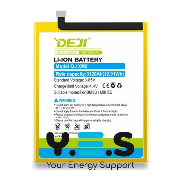 Акумулятор Xiaomi BM3D DEJI для Mi 8 SE 3120 mAh