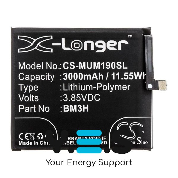 Акумулятор Xiaomi BM3H 3000 mAh для Mi Play X-Longer CS-MUM190SL