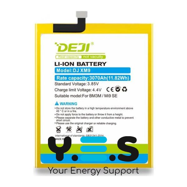 Акумулятор Xiaomi BM3M DEJI для Mi 9 SE 3070 mAh