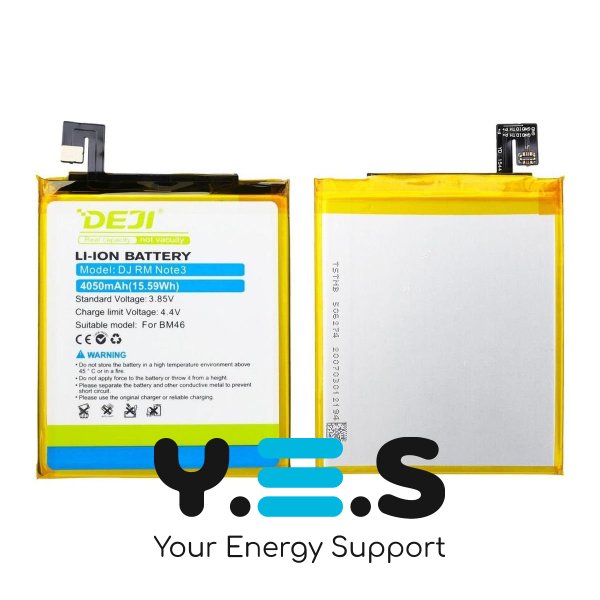 Акумулятор Xiaomi BM46 DEJI для Redmi Note 3 4050 mAh