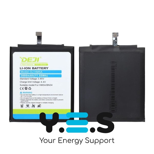 Акумулятор Xiaomi BN34 DEJI для Redmi 5A 3000 mAh