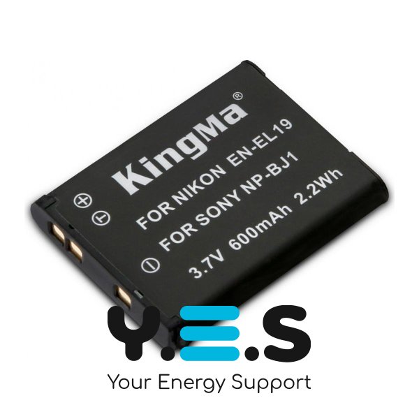 Акумулятор Nikon EN-EL19 (KingMa) 600 mAh (2.2 Wh)