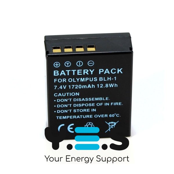 Акумулятор Olympus BLH-1 Chip (1720 mAh, 7.4V, Li-Ion) для OD-M E-M1 Mark II