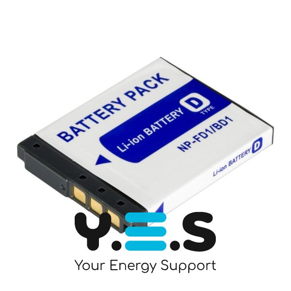 Акумулятор Sony NP-BD1, NP-FD1 (750 mAh, 3.7V, Li-Ion) для Cyber-Shot DSC-T серій