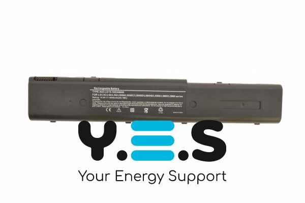 4400mAh 14.8V A42-L5 акумулятор для Asus L5, L5000 Series, p/n: 15-100340000 L5900, 90-N7M1B1100