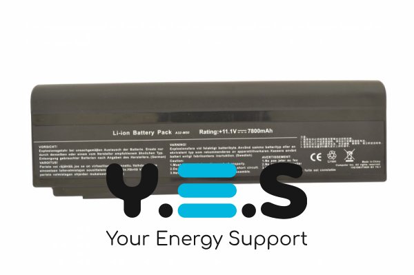 Акумуляторна батарея підвищеної ємності 7800mAh для ноутбука Asus A32-M50, 11.1V, чорна, OEM