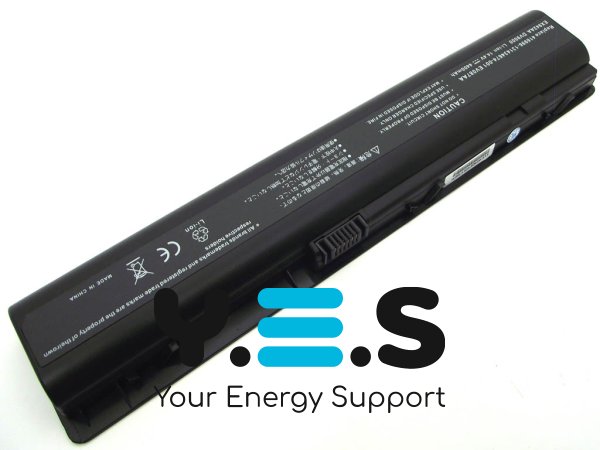 Акумулятор HP Pavilion dv9000, DV9200, DV9500, DV9600, DV9700, DV9800, DV9900 Series (HSTNN-IB34), батарея 14.8V 4400mAh, 8-осередкова сумісна модель