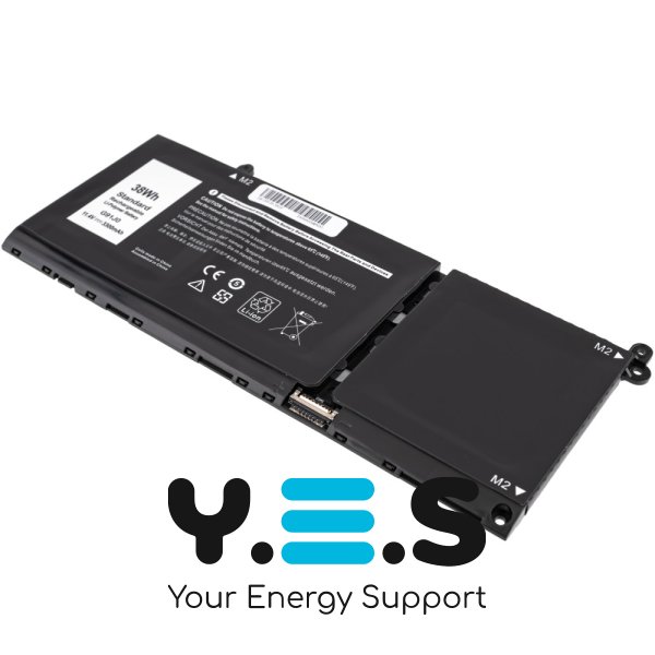 Акумуляторна батарея DELL GRT01 для ноутбука Precision 3571, 15.2V, 4210mAh, чорна