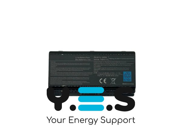 Акумулятор Toshiba PA3615U-1BRM 5200 mAh 10.8V для Satellite L40, L45 (PA3615U-1BRS, PA3591U-1BRS)