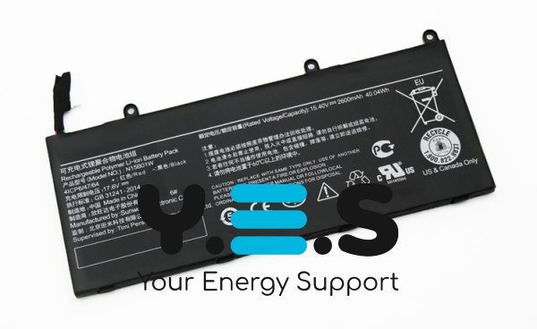 Акумулятор для ноутбука Xiaomi N15B01W Mi Ruby 15.6 15.4V 40.04Wh оригінал