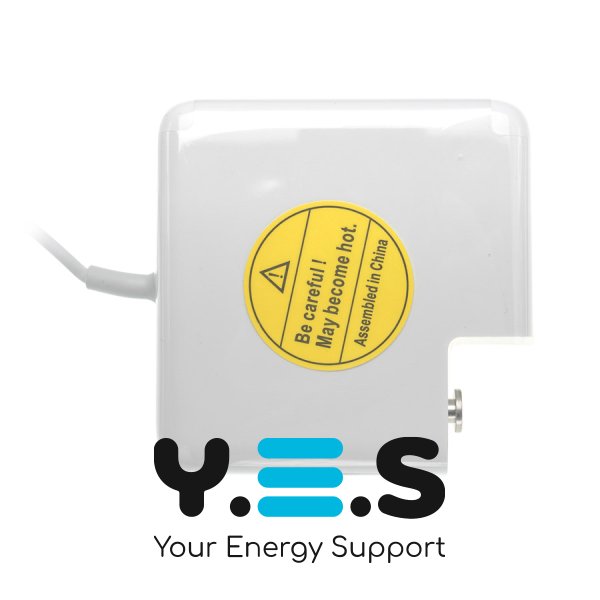 Блок живлення для ноутбука Apple MagSafe2 (T‑подібний роз’єм) 20V 4.25A 85W, білий, з євроадаптером