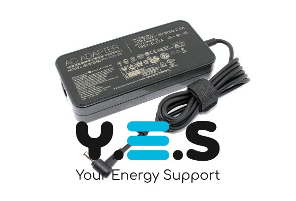 Блок живлення (адаптер) для ноутбука Asus PA-1121-2B — 120W, 19В 6.32A, роз’єм 4.5×3.0 мм