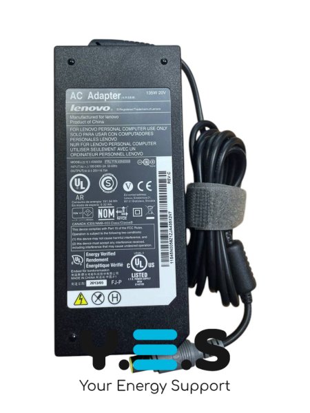 Адаптер живлення для ноутбука Lenovo 135 Вт (20 В, 6.75 А), штекер 7.9×5.5 мм, модель 45N0055