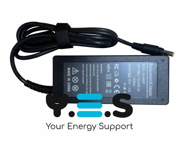 Адаптер живлення (зарядний пристрій) для ноутбука Sony VGP-AC10V8, REPLACEMENT — 45 Вт, 10.5 В, 4.3 A, штекер 4.8×1.7 мм