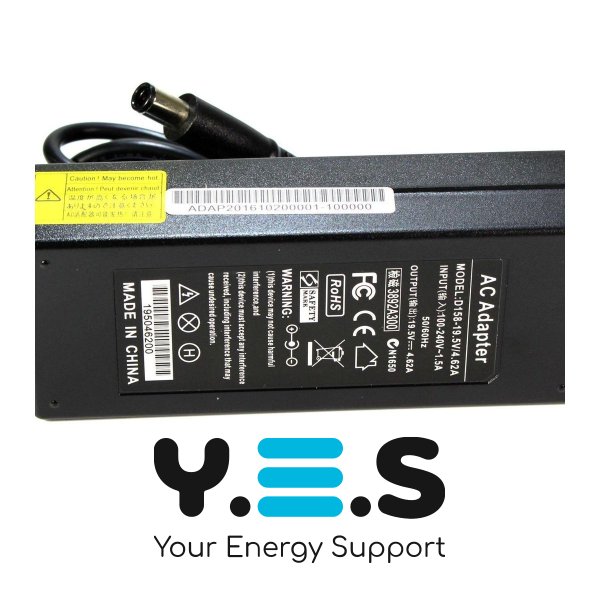 Блок живлення KFD для ноутбуків Dell PA-10 — адаптер 90W (19.5V, 4.62A)