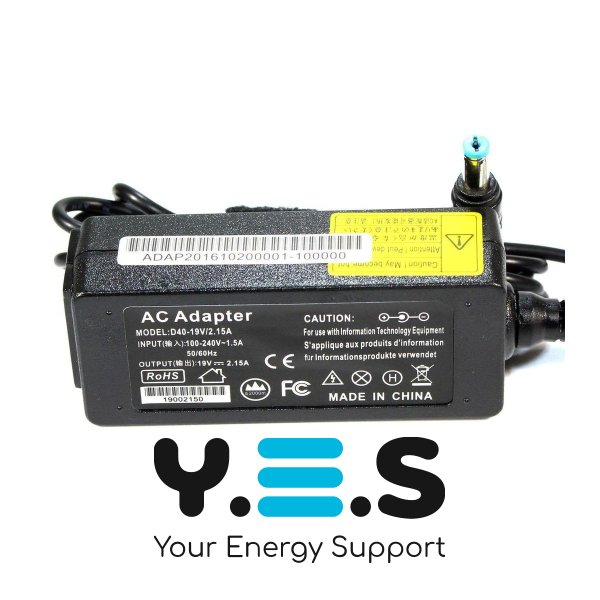 Блок живлення KFD для ноутбуків Acer Aspire One — адаптер 19V 2.15A (40W)