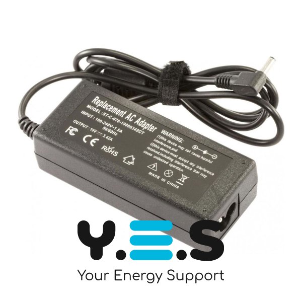 Адаптер живлення KFD для ноутбуків ASUS ZenBook — 19V 3.42A (65W)