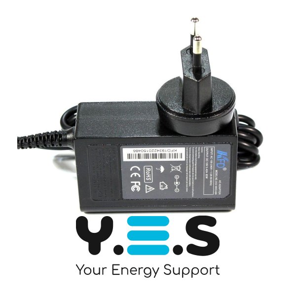 Зарядний адаптер KFD для ноутбуків Asus ZenBook/Chromebook — 19V 3.42A, штекер 4.0×1.35 мм