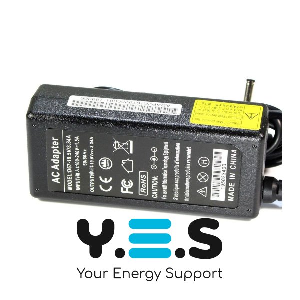 Зарядний пристрій KFD для ноутбука Dell Inspiron 13/15/17 — 19.5V 4.62A, штекер 4.5×3.0 мм