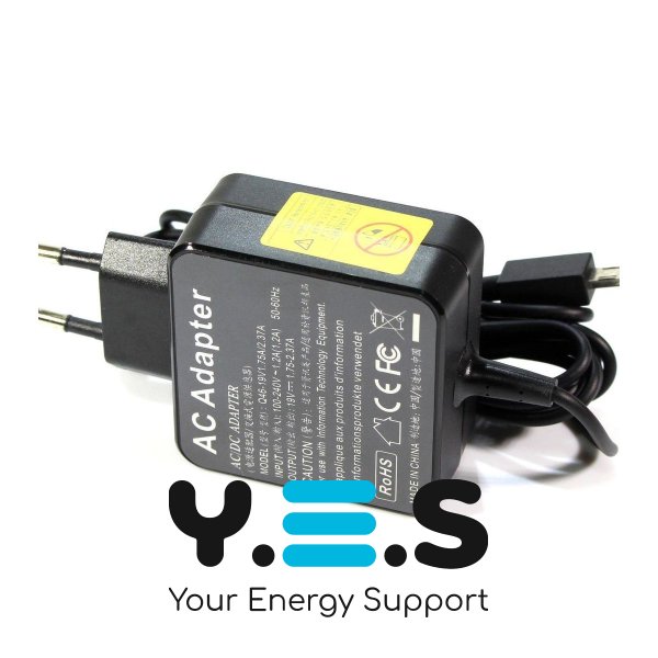 Блок живлення KFD для ноутбука Asus EeeBook (M-plug) — 19V, 1.75–2.37A зарядний адаптер (мережевий)