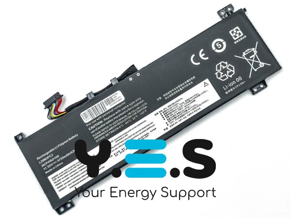 Акумулятор для ноутбука Lenovo L20M3PC2 Gaming 3 15IHU6 15ACH6 11.55V 3750mAh 43Wh