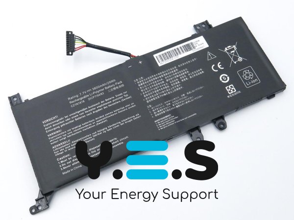 Акумулятор для ноутбука Asus C21N1818 B21N1818 VivoBook A509FA A409UA X509UA X512FA 7.7V 3800mAh