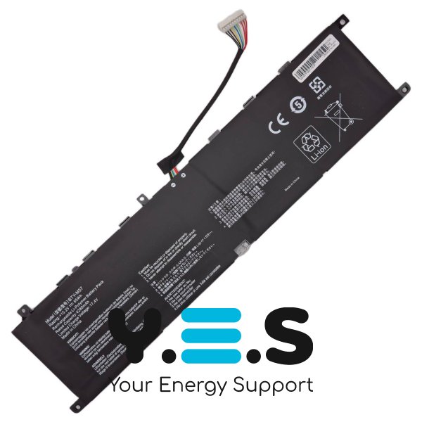 Акумулятор для ноутбука MSI BTY-M57 GP66 GP76 Leopard MS-17K3 15.2V 4280mAh 65Wh