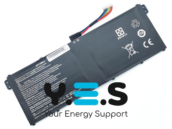 Акумулятор для ноутбука Acer AP16M5J Aspire A114-31 A314-31 A315-21 A315-51 A515-51 ES1-523 ES1-532 ES1-533 ES1-732 7.6V 6100mAh 46Wh