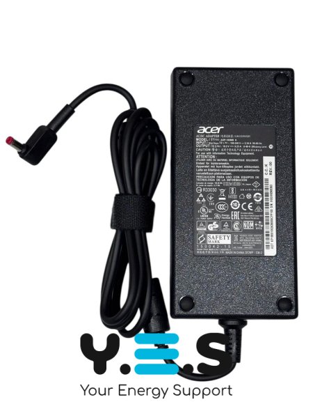 Зарядний адаптер (блок живлення) для ноутбука Acer Slim — 19.5V 9.23A 180W, штекер 5.5×1.7 мм