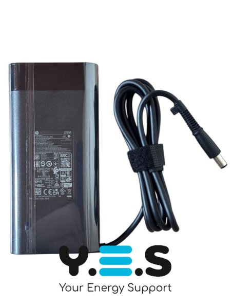 Адаптер живлення (зарядний блок) для ноутбука HP — 19.5V 10.3A 200W, штекер 7.4×5.0 мм Ovale