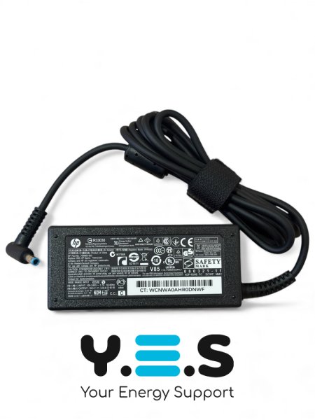 Блок живлення для ноутбука HP — 65W (19.5V, 3.33A), штекер 4.5×3.0 мм прямокутний