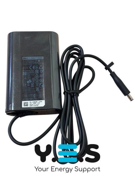 Адаптер живлення для ноутбука Dell — 19,5V 3,34A (65W), роз’єм 4,5×3,0 мм Ovale