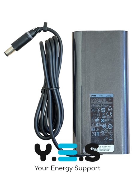 Адаптер живлення (зарядний пристрій) для ноутбука Dell — 19.5V 6.7A 130W, роз’єм 7.4×5.0 мм (овальний)