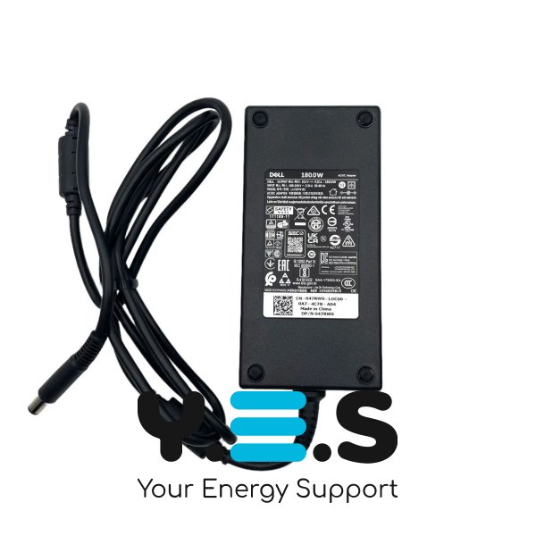 Блок живлення (зарядний адаптер) для ноутбука Dell — 19.5V 9.23A (180W), штекер 7.4×5.0 мм прямокутний