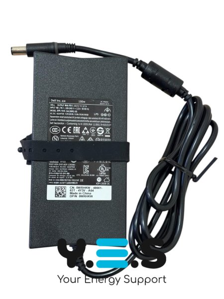 Slim блок живлення (зарядний адаптер) для ноутбука Dell — 19.5V 6.7A (130W), штекер 7.4×5.0 мм